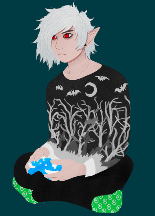 PNGtuber Sprite of Self C. 2025