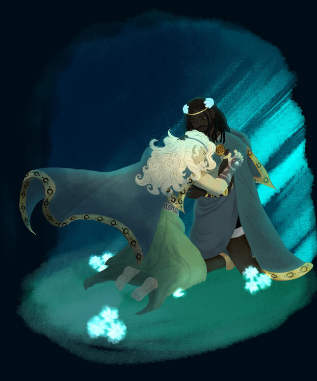 Achilles and Patroclus (HADES) C. 2024