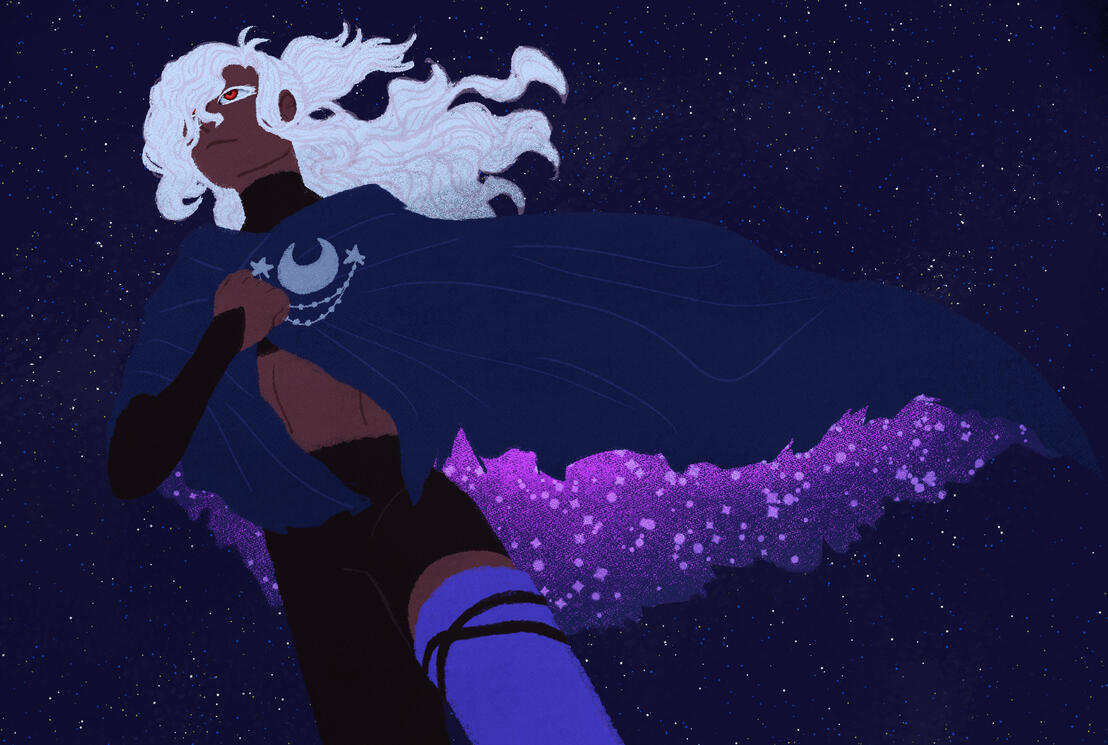 Astra (Friend's OC, for Art Fight) C. 2025